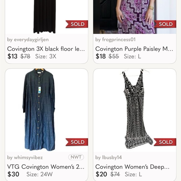 Covington Black and White Maxi Sundress - Picture 6 of 12